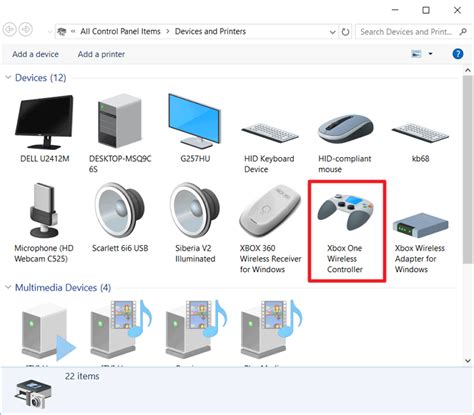 Calibrate Game Controller in Windows 10 .